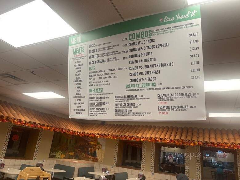 Taqueria Los Comales Elgin In - Elgin, IL menu_pic