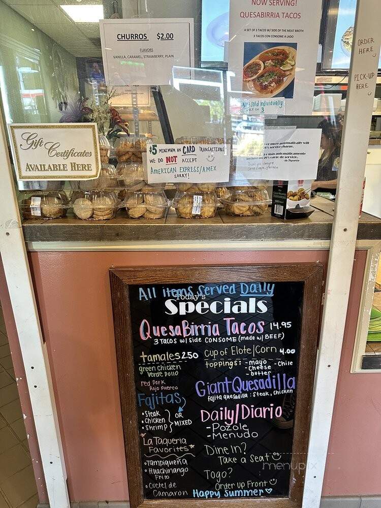 Taqueria Miguelitos - Hanover Park, IL menu_pic