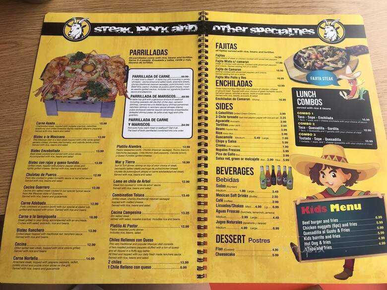 Taqueria Toluca - Waukegan, IL menu_pic