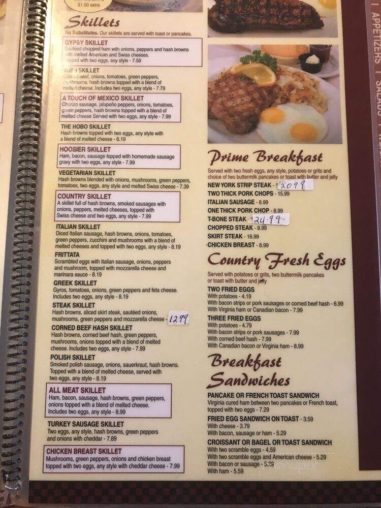 Ted's Family Restaurant - Calumet City, IL menu_pic