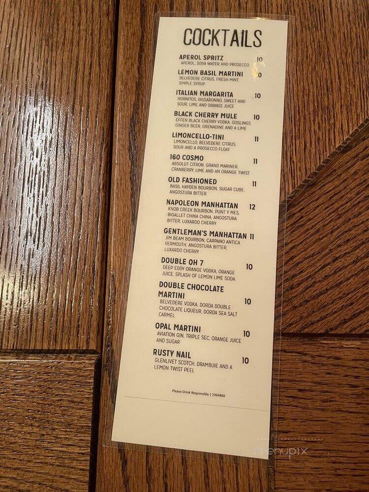 Trattoria Pomigliano - Libertyville, IL menu_pic