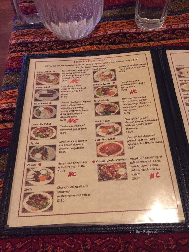 Turkish Cuisine - Chicago, IL menu_pic