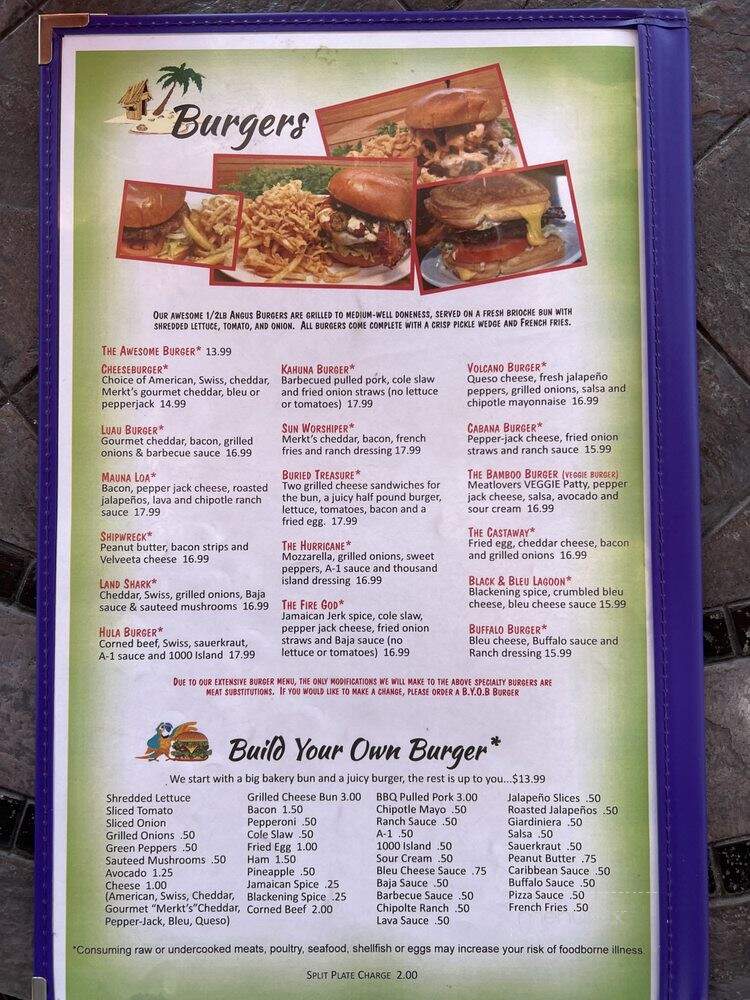 Vickie's Place - Mchenry, IL menu_pic