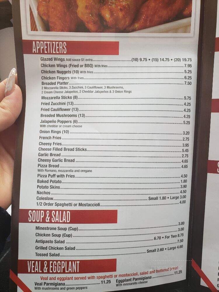 Vito & Angelo's Pizzeria - Chicago, IL menu_pic