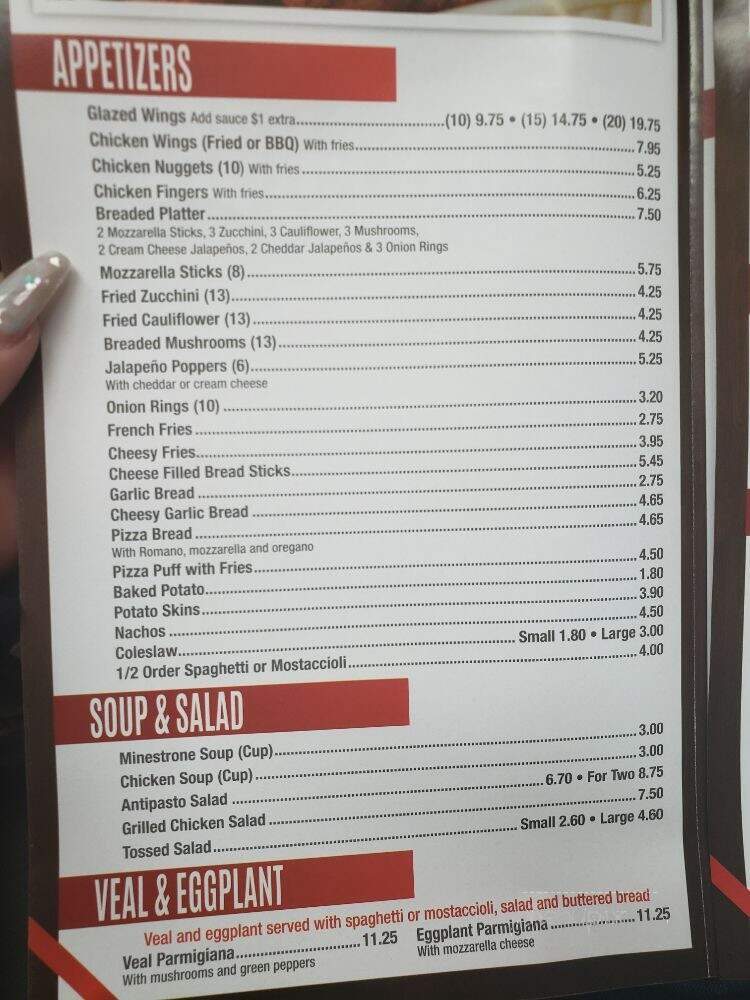 Vito & Angelo's Pizzeria - Chicago, IL menu_pic