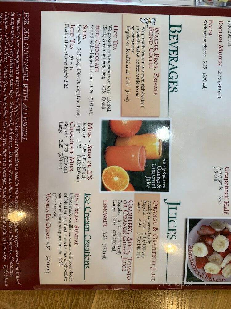 Walker Bros Lake Zurich - Lake Zurich, IL menu_pic