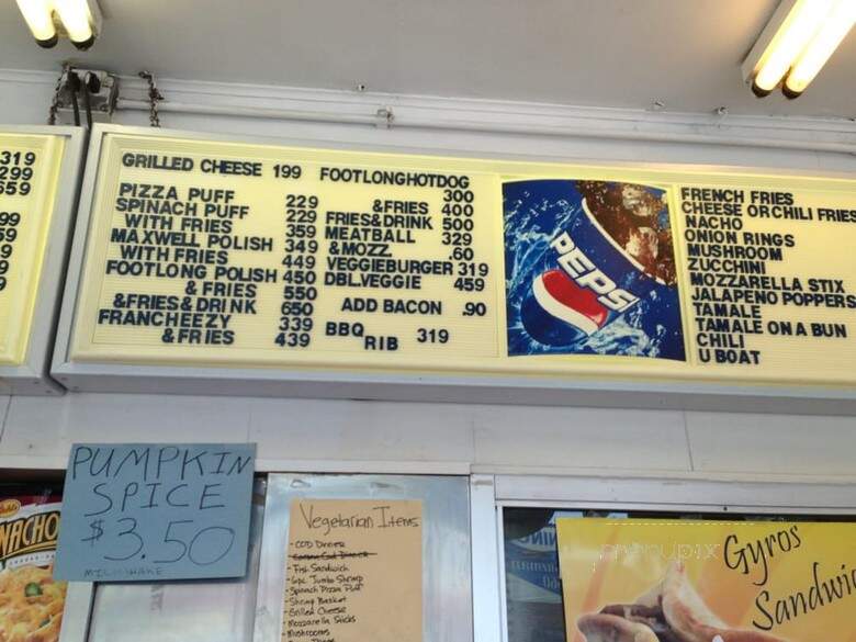 Windy City Hot Dogs - Chicago, IL menu_pic