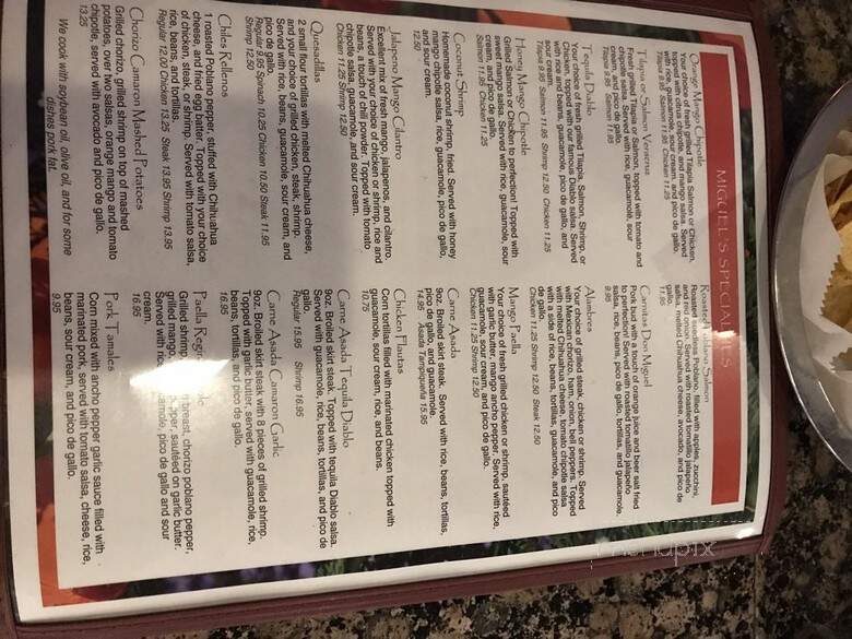 Yerbabuena - Lisle, IL menu_pic