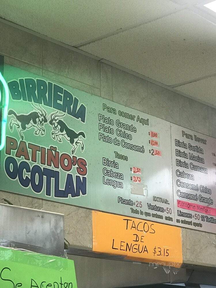 Birrieria Riveras Ocotolan - Chicago, IL menu_pic