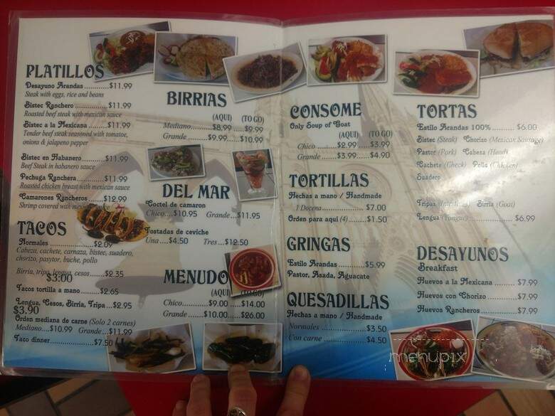 Birrieria Y Taqueria Arand - Harvey, IL menu_pic