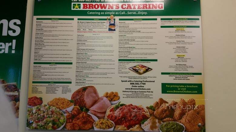 Brown's Chicken & Pasta - Carol Stream, IL menu_pic