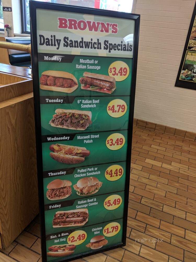 Brown's Chicken & Pasta - Westchester, IL menu_pic