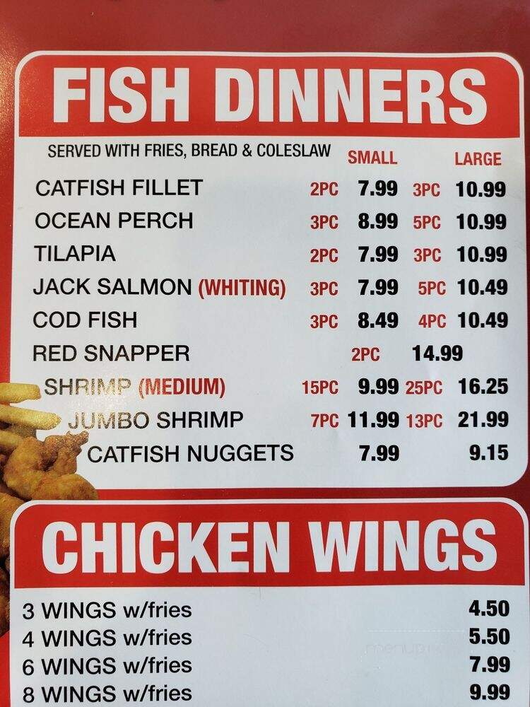 Brown's Chicken & Pasta - Evergreen Park, IL menu_pic