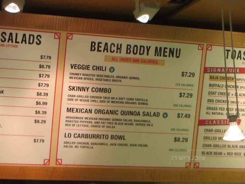 Burrito Beach - Chicago, IL menu_pic