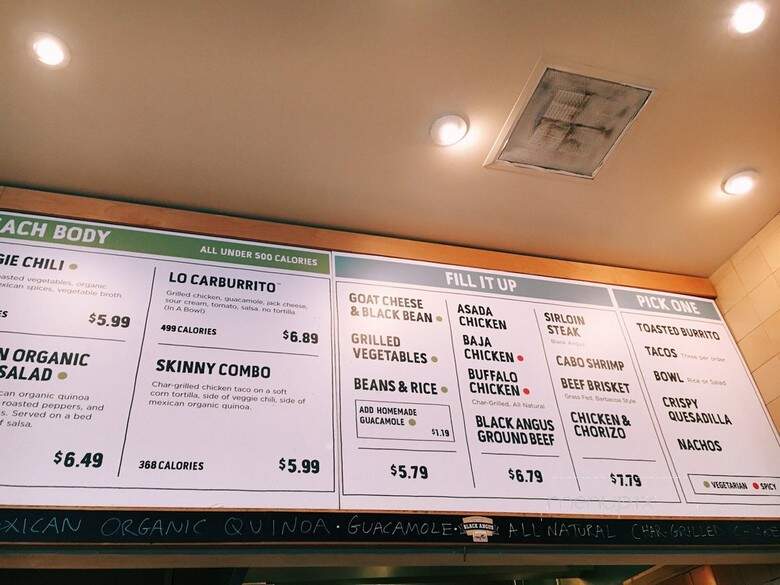 Burrito Beach - Chicago, IL menu_pic
