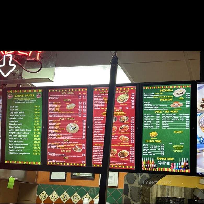 Burrito House - Niles, IL menu_pic