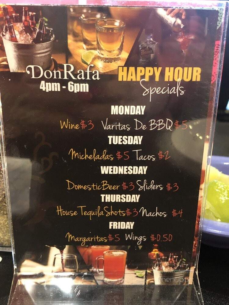 Carnitas Don Rafa - Chicago, IL menu_pic