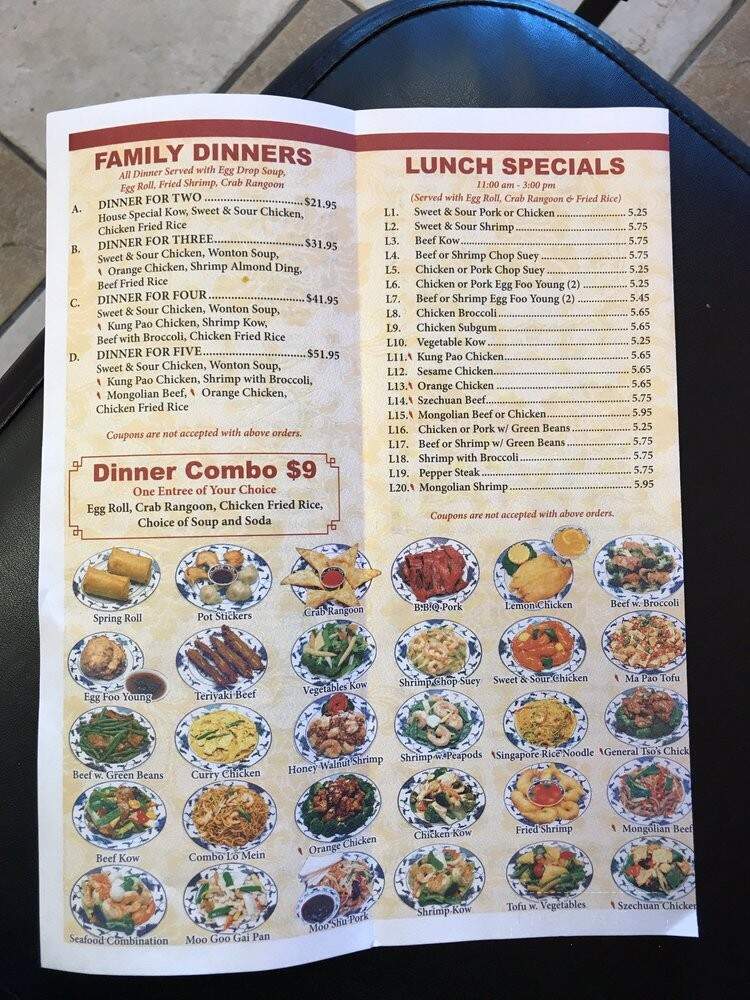 China Kitchen - Naperville, IL menu_pic