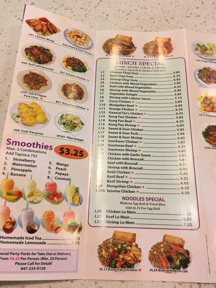 Chinese Kitchen - Schiller Park, IL menu_pic