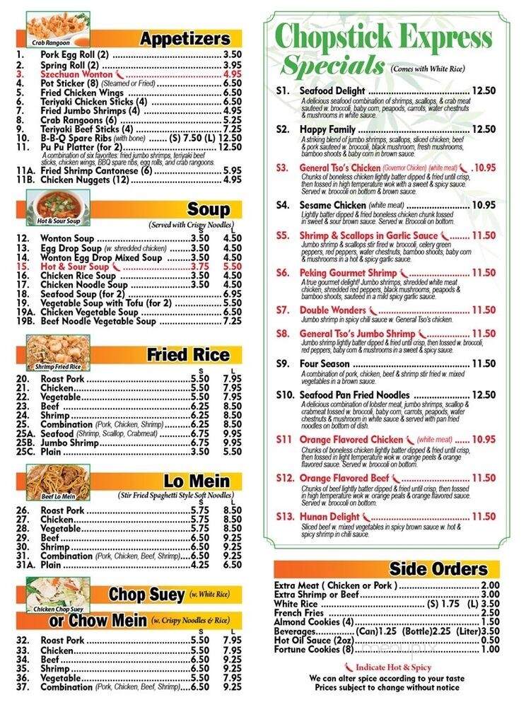 Chop Stick Express - Chicago, IL