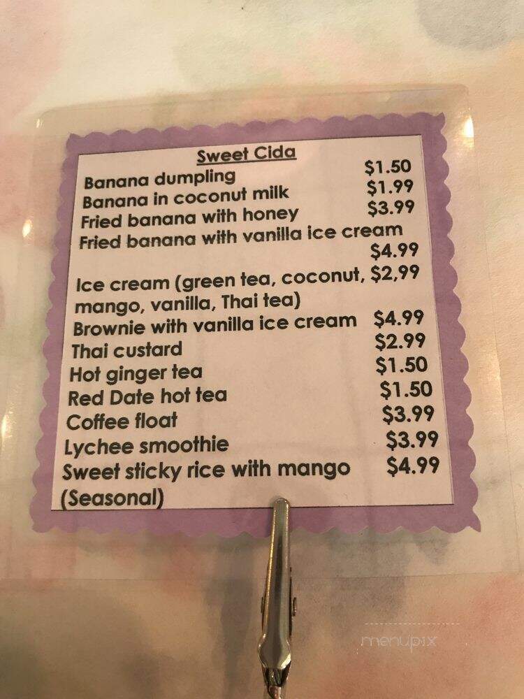 Cida - Countryside, IL menu_pic