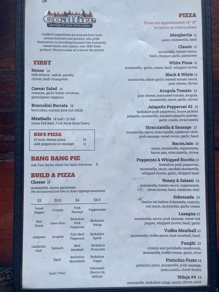 Coalfire Pizza - Chicago, IL
