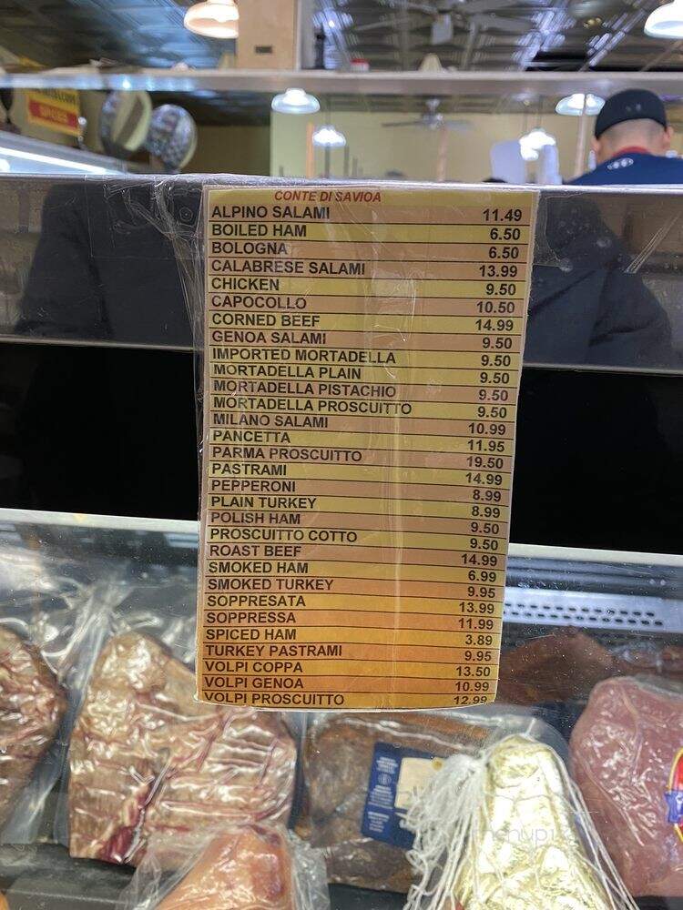 Conte Di Savoia European Specialties - Chicago, IL menu_pic
