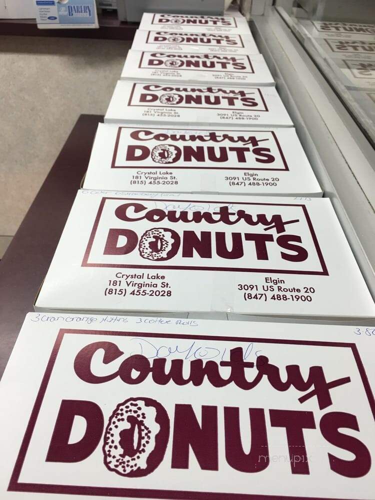 Country Donuts - Crystal Lake, IL menu_pic