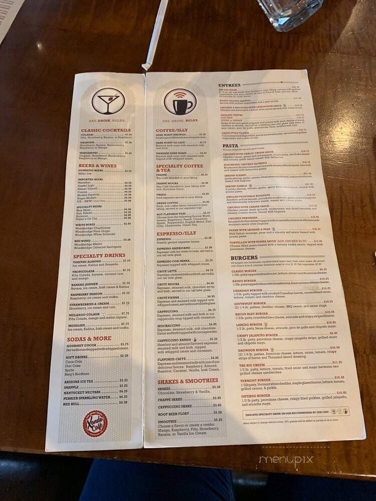 Cue Cafe - Hickory Hills, IL menu_pic