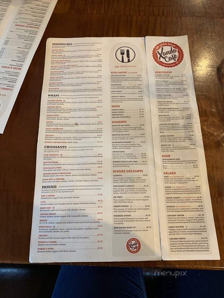 Cue Cafe - Hickory Hills, IL menu_pic