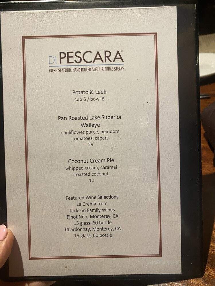 Di Pescara - Northbrook, IL menu_pic