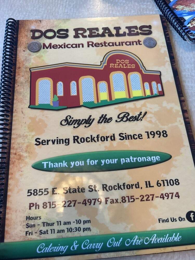 Dos Reales Mexican Restaurant - Rockford, IL