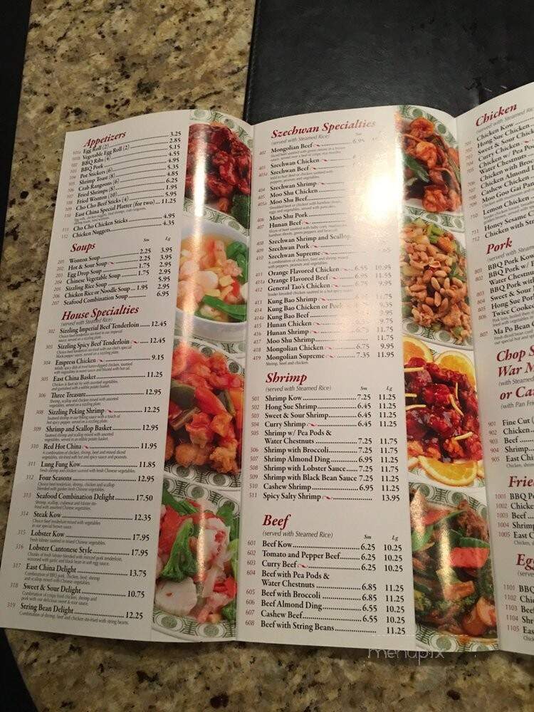 East China Inn - Batavia, IL menu_pic