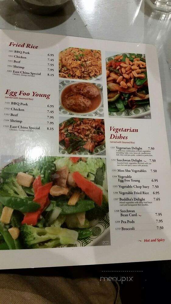 East China Inn - North Aurora, IL menu_pic