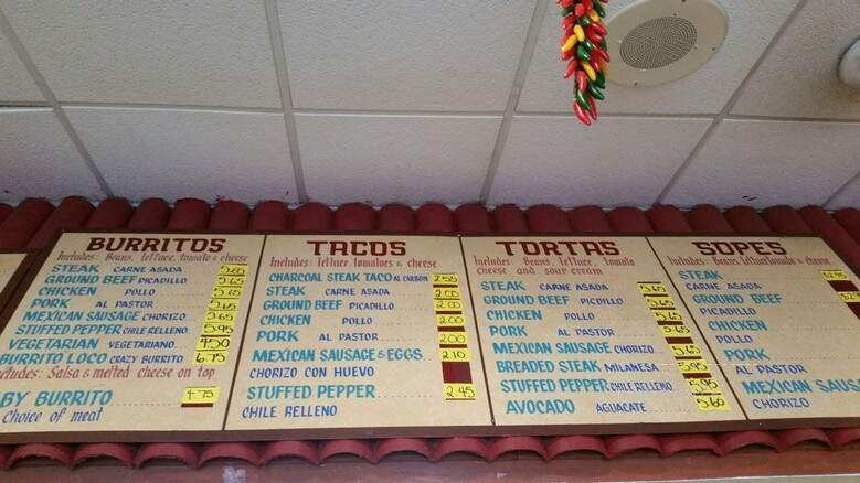 El Burrito Bronco - Wheeling, IL menu_pic