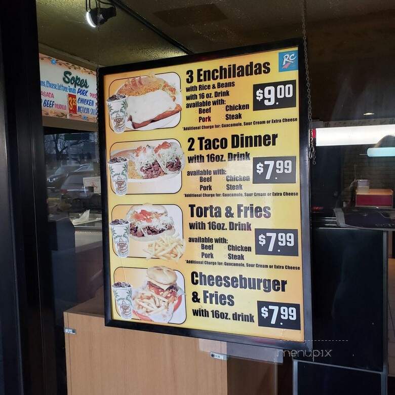El Famous Burrito - Elmhurst, IL menu_pic