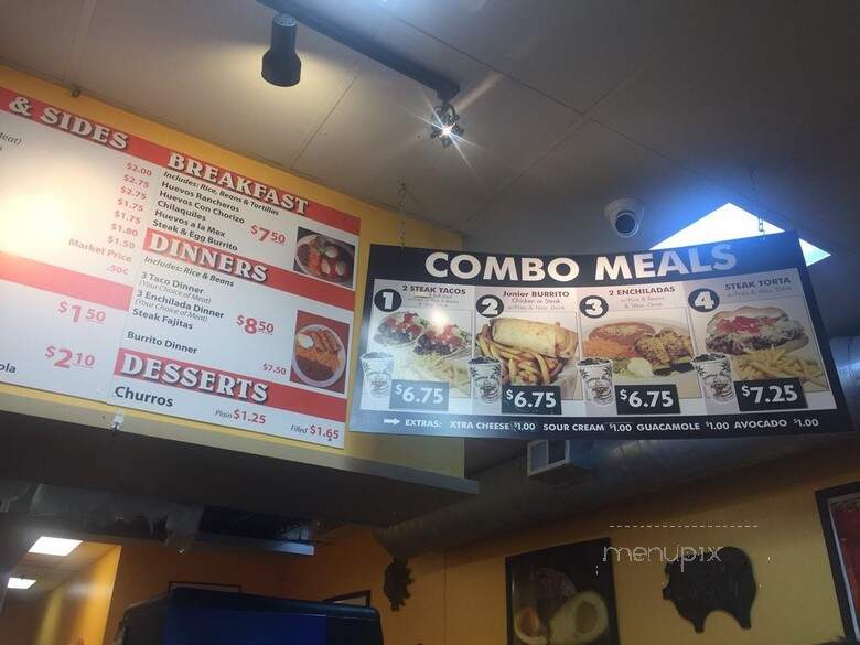 El Famous Burrito - Mount Prospect, IL menu_pic