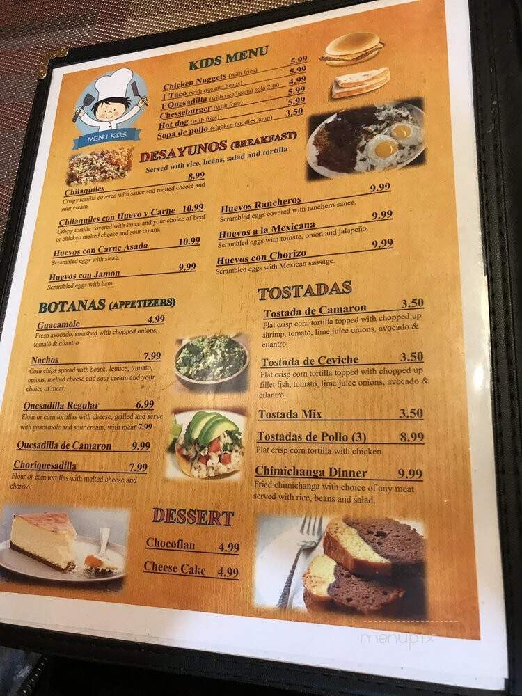 El Jalicience - Round Lake Park, IL menu_pic