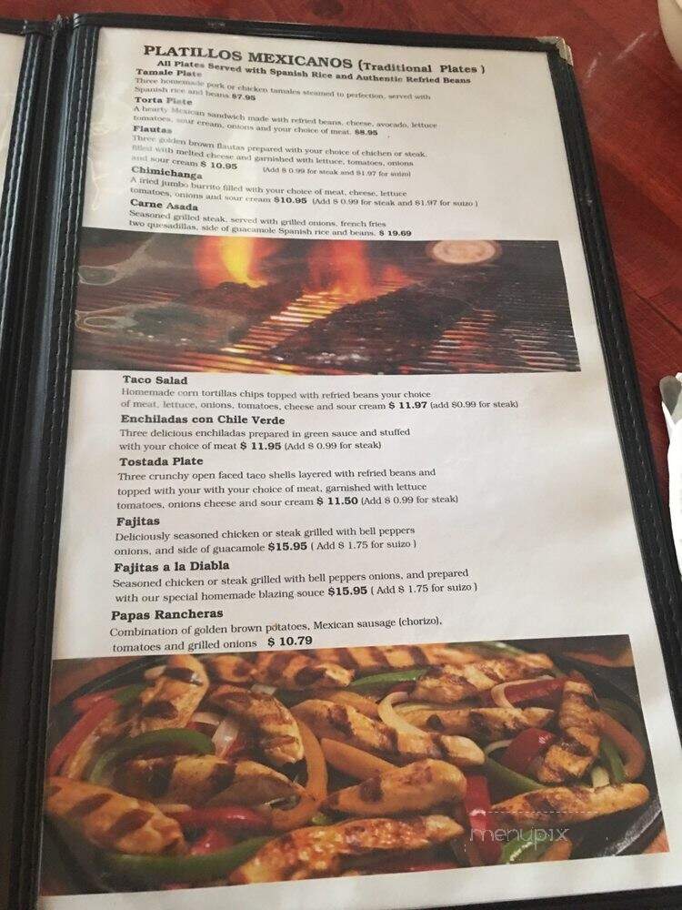 El Mariachi - Calumet City, IL menu_pic