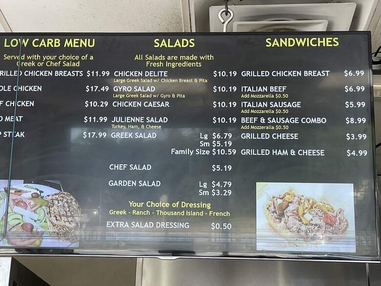 Fodrak's - Libertyville, IL menu_pic