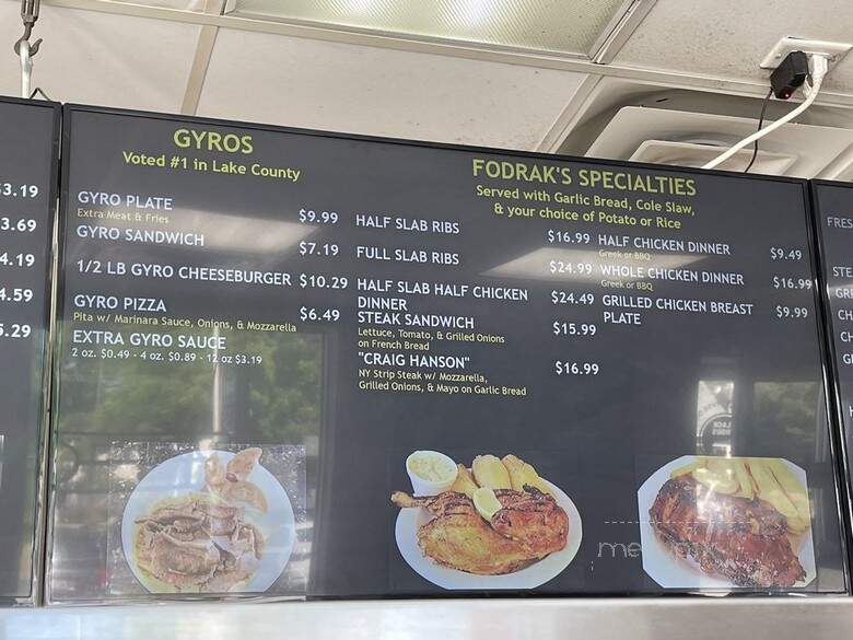 Fodrak's - Libertyville, IL menu_pic