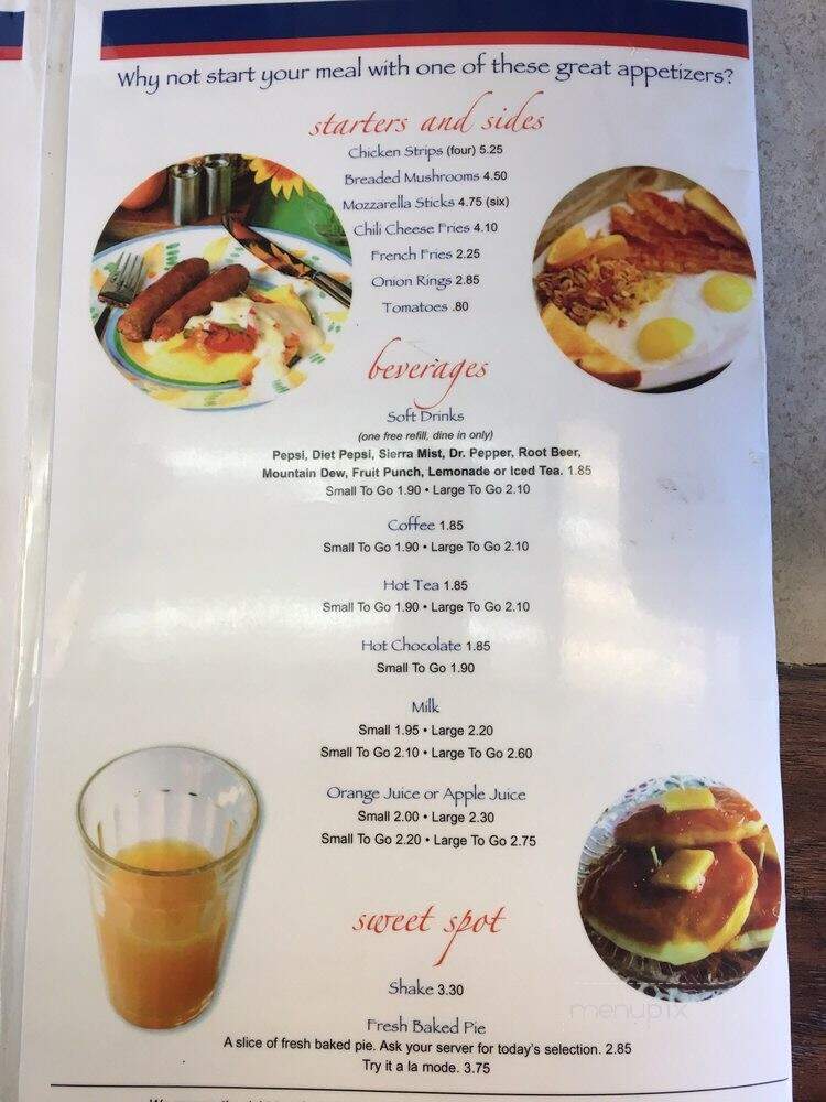 Fred's Place - Elmhurst, IL menu_pic