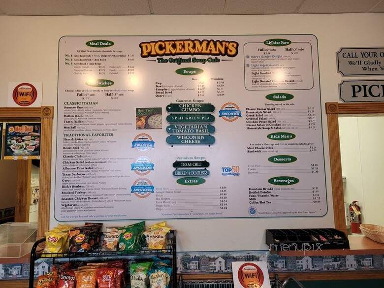 Pickerman's - Sioux City, IA menu_pic