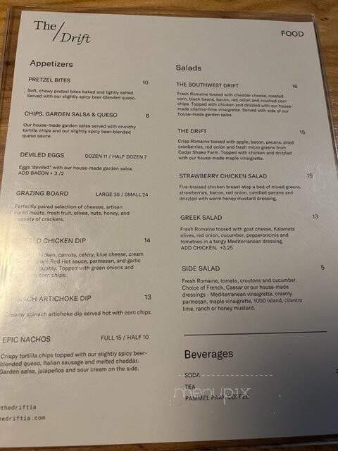 Montross Coffee Shop - Winterset, IA menu_pic