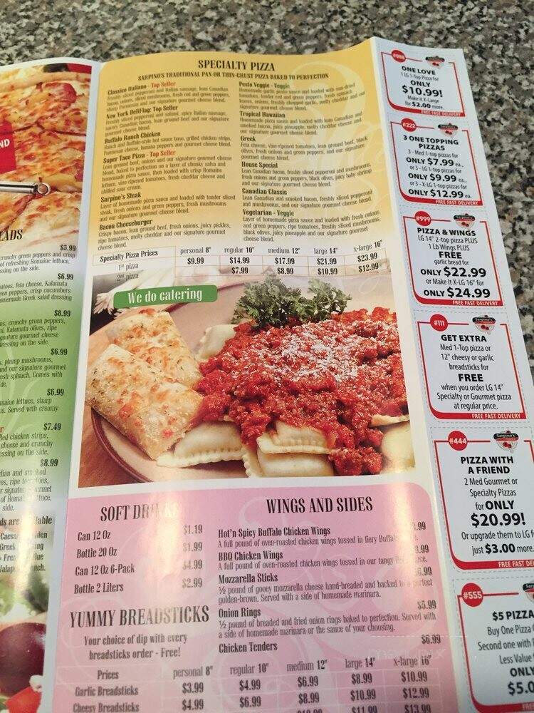Sarpino's Pizzeria - Clive, IA menu_pic