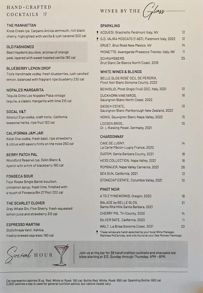 Fleming's Prime Steakhouse - West Des Moines, IA