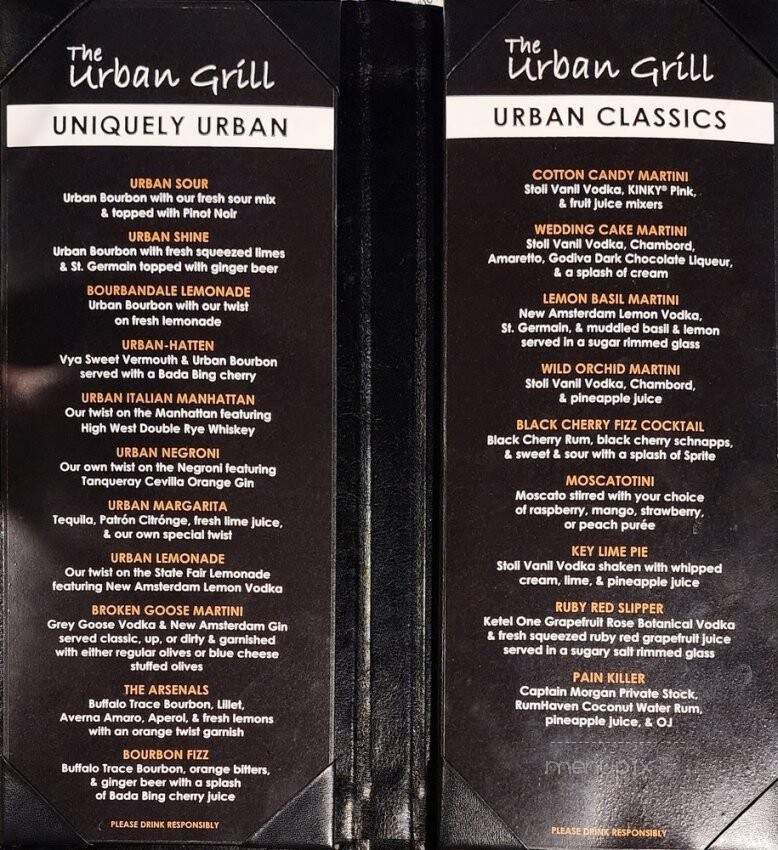 Urban Grill - Urbandale, IA menu_pic