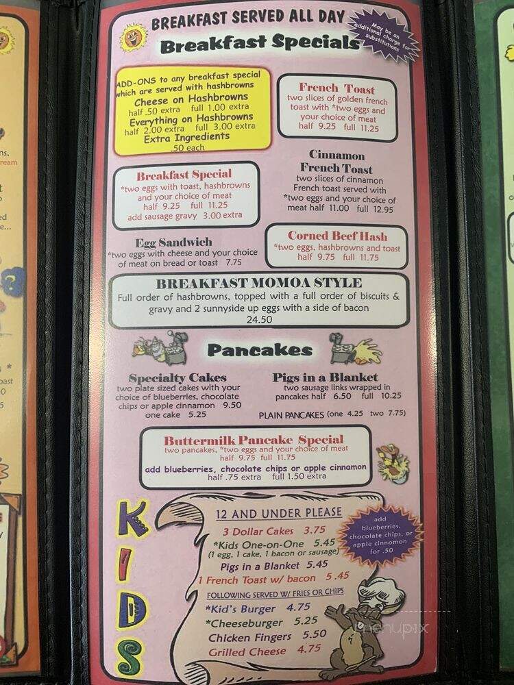 Waveland Coffee Shop - Des Moines, IA menu_pic