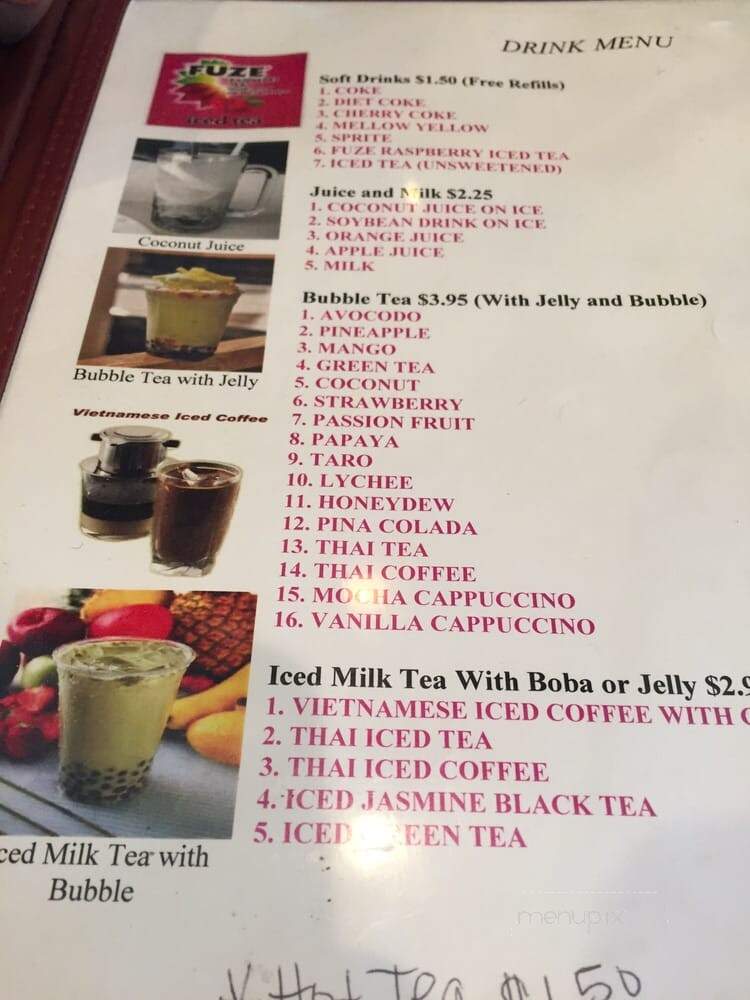 Rolling Wok Cafe - Des Moines, IA menu_pic