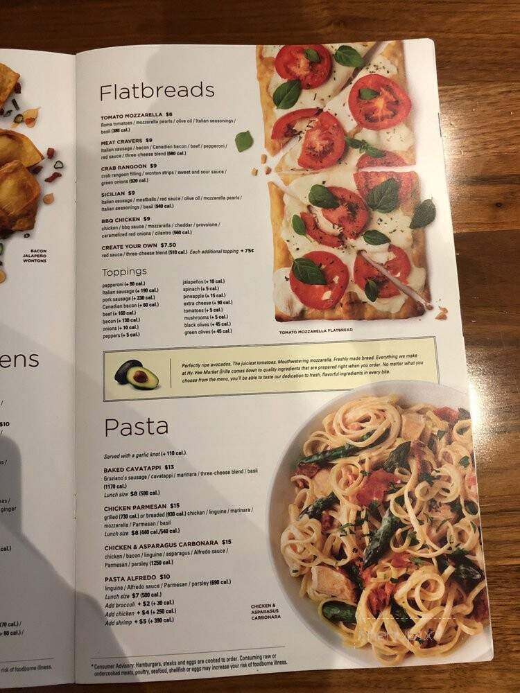 Hy-Vee - Cedar Rapids, IA menu_pic